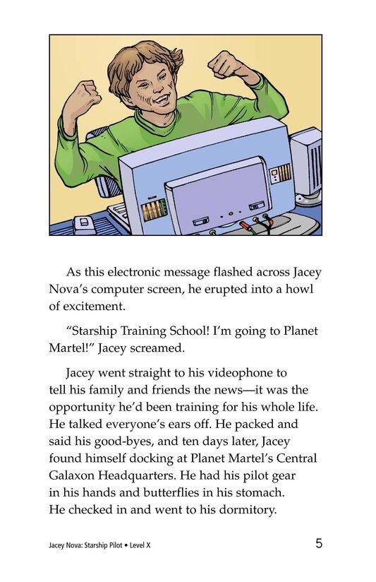 Jacey Nova Starship Pilot绘本故事第4页