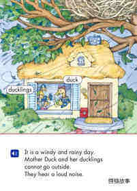 Mother Duck and Baby Crow绘本故事第3页