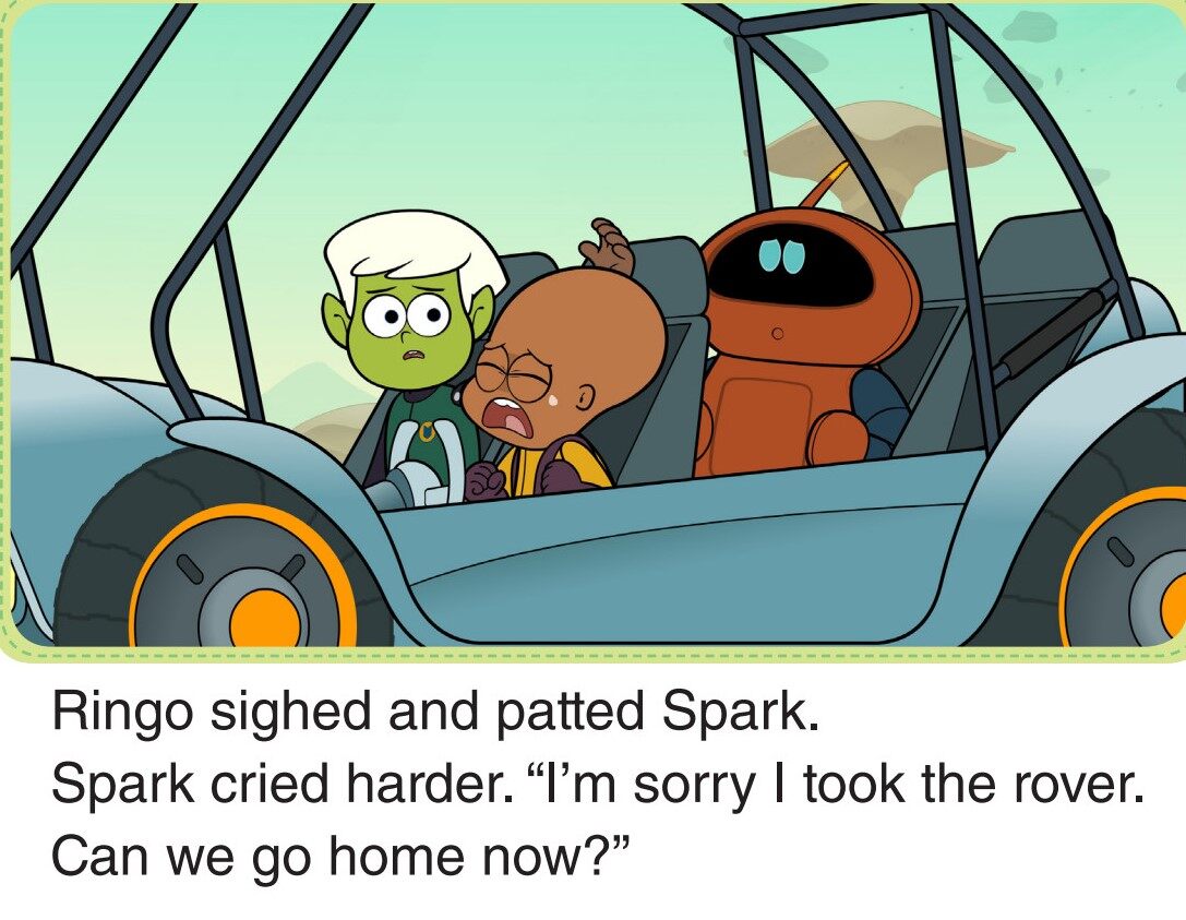 Spark's Mission绘本故事第2页