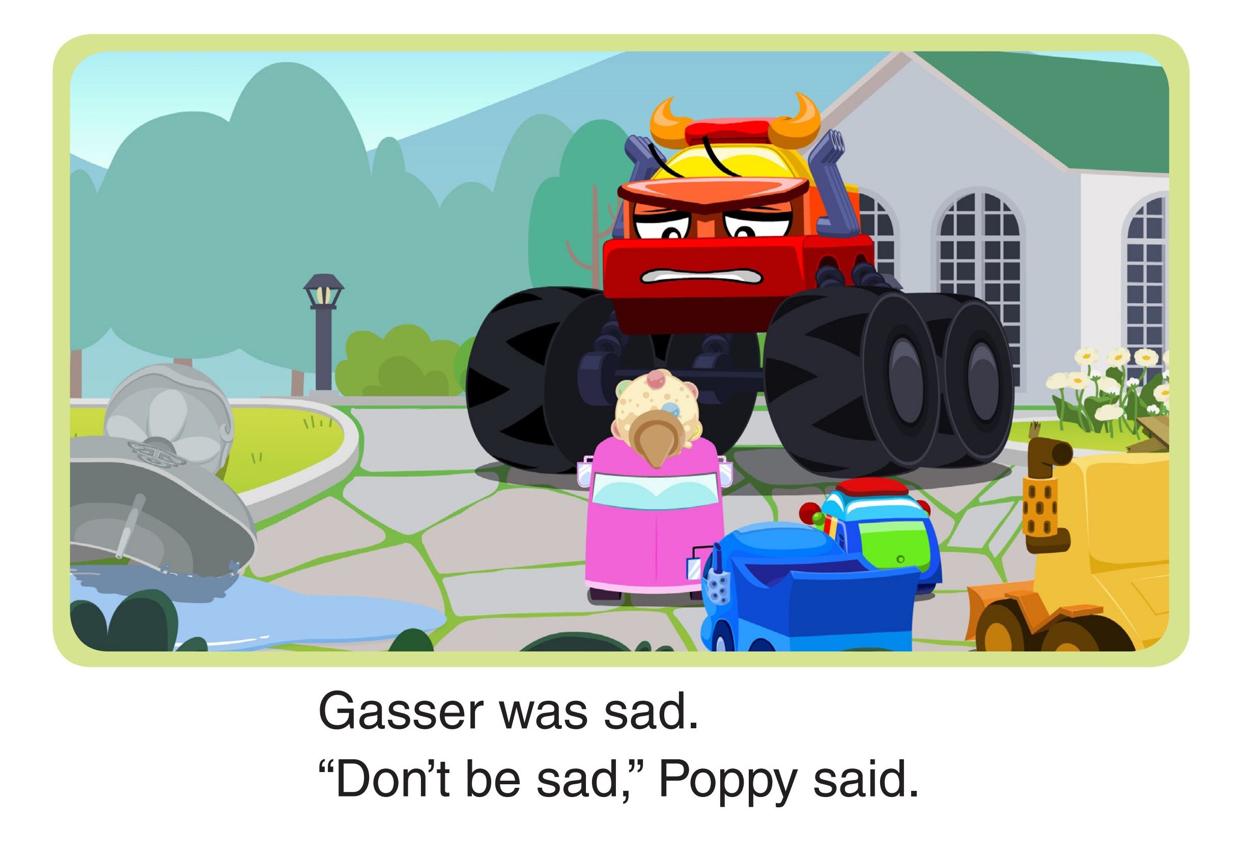 Eddy and Jeb's Surprise绘本故事第2页