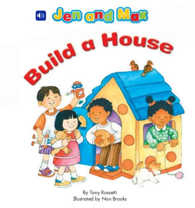 Jen and Max Build a House绘本故事第2页