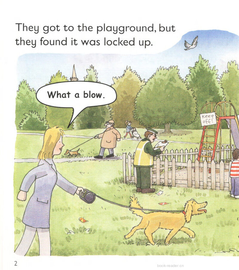 L5 The Playground绘本故事第4页