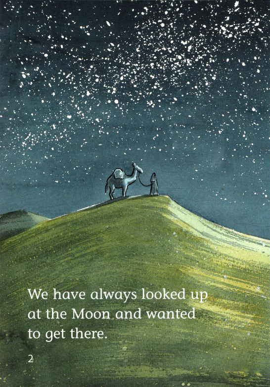 Blast off to the Moon绘本故事第3页