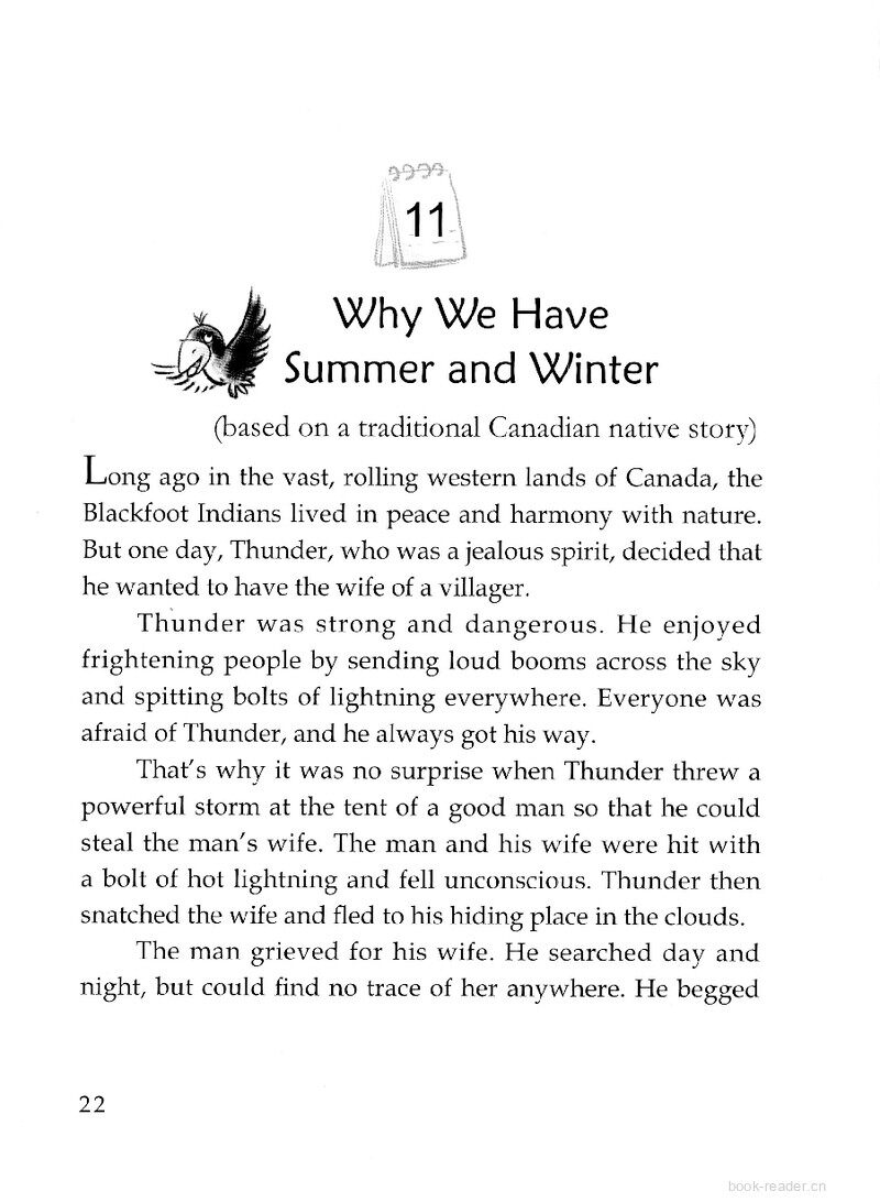 Why We Have Summer and Winter绘本故事第2页