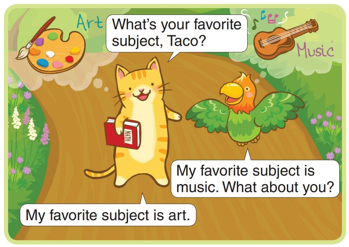 What's Your Favorite Subject绘本故事第3页