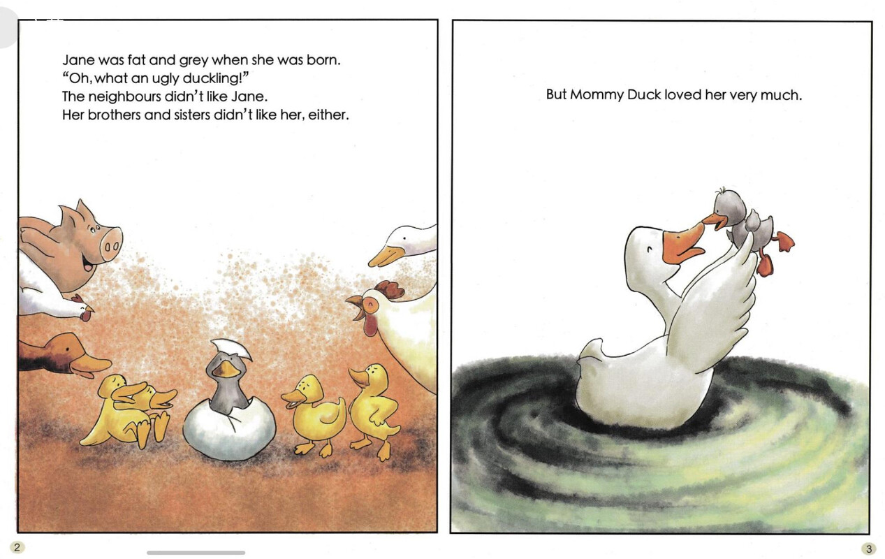 You are the swan in my heart绘本故事第3页