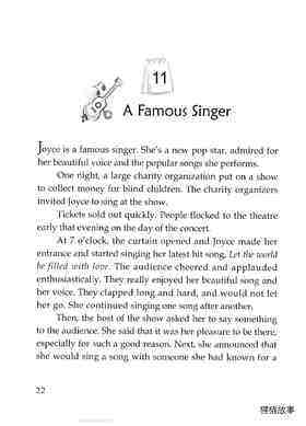 A Famous Singer绘本故事第2页