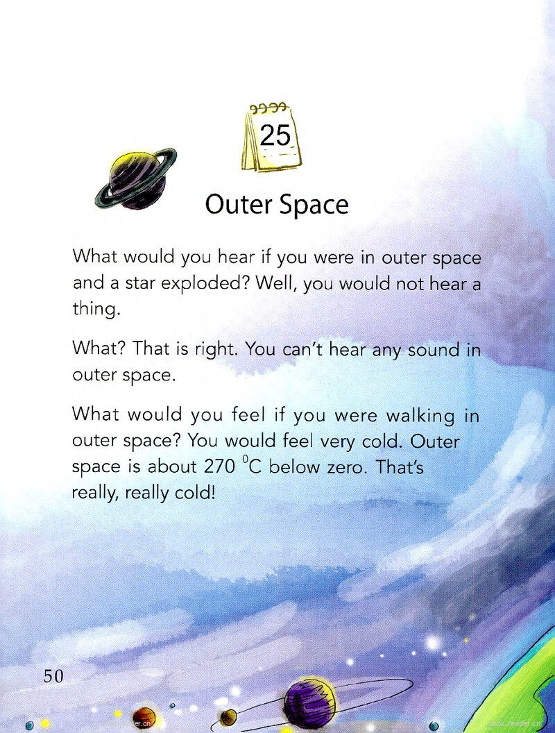 Outer Space绘本故事第2页