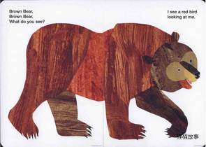 (1周)Brown Bear, Brown Bear, What Do You See?绘本故事第3页