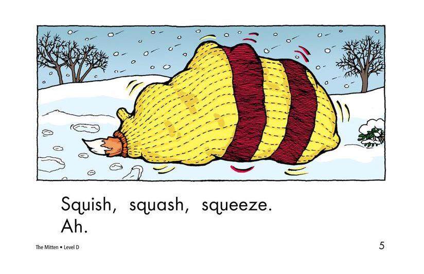 The Mitten绘本故事第5页