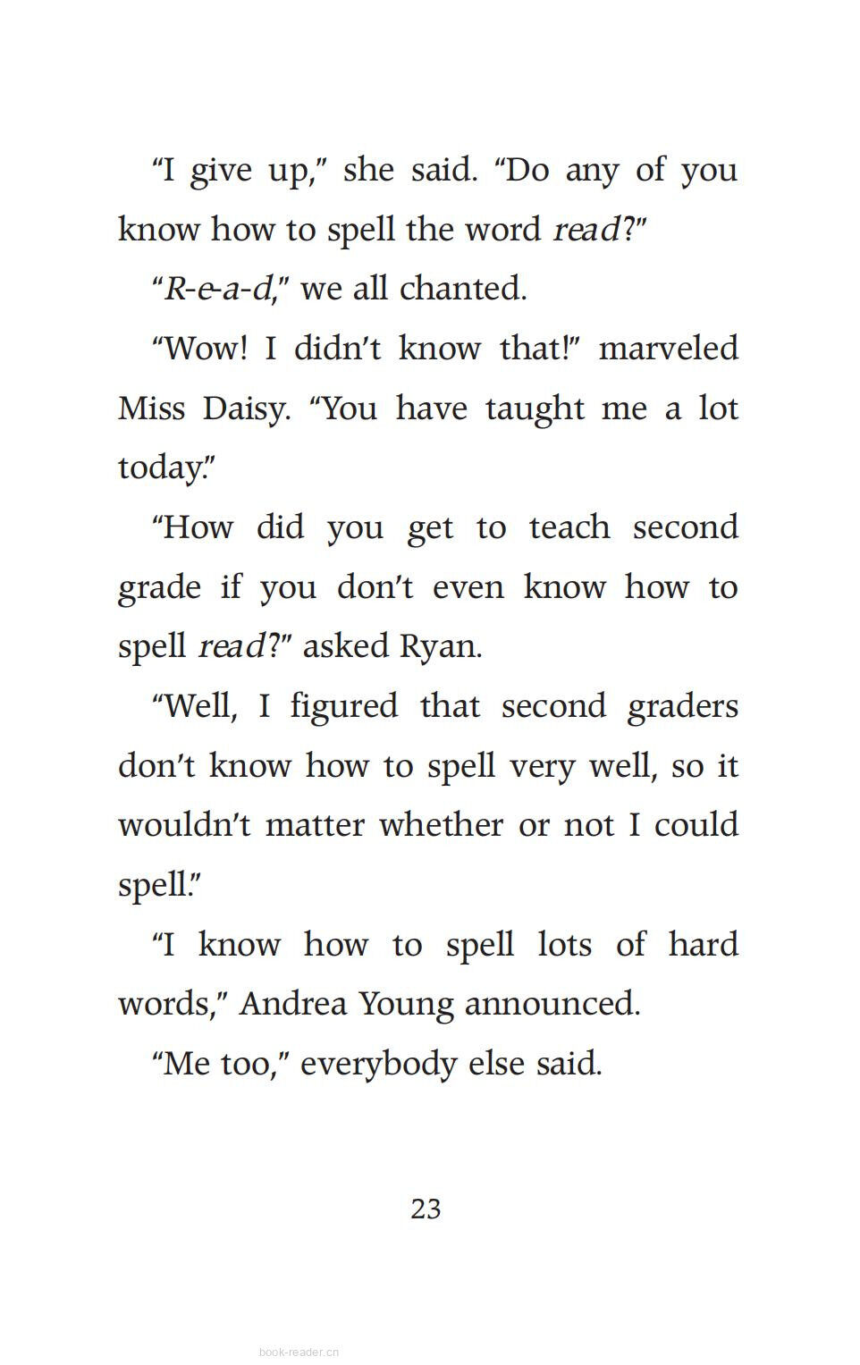 Chapter3 How to Spell Read绘本故事第5页