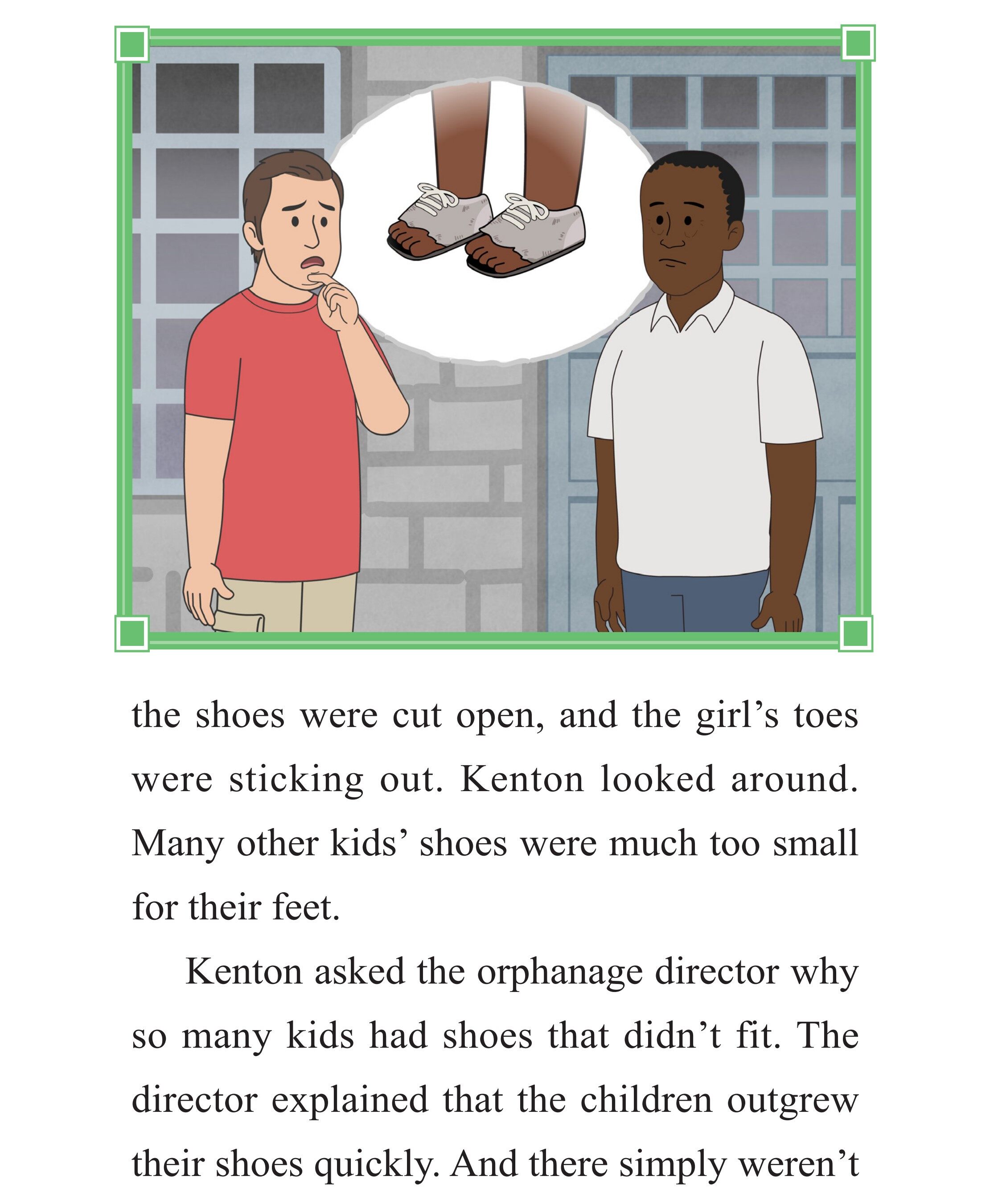 The Shoe That Grows绘本故事第3页