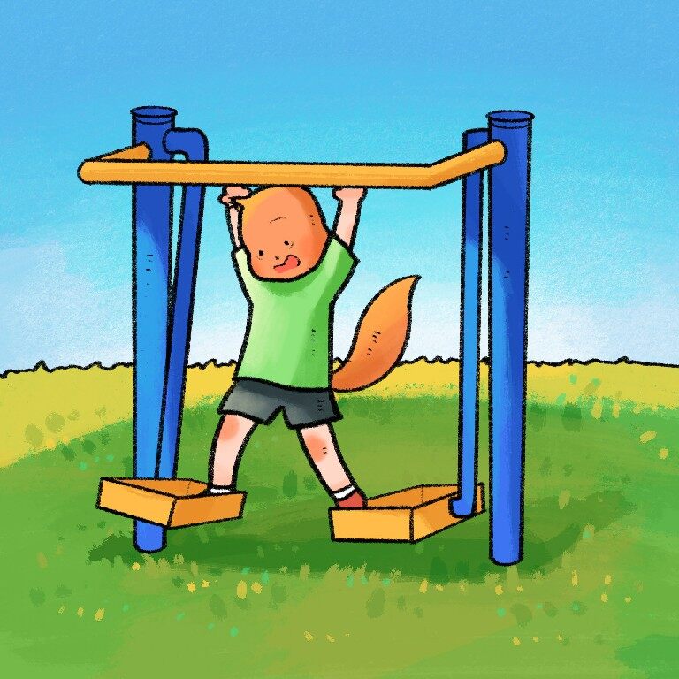 健身器材不好奇绘本故事第4页