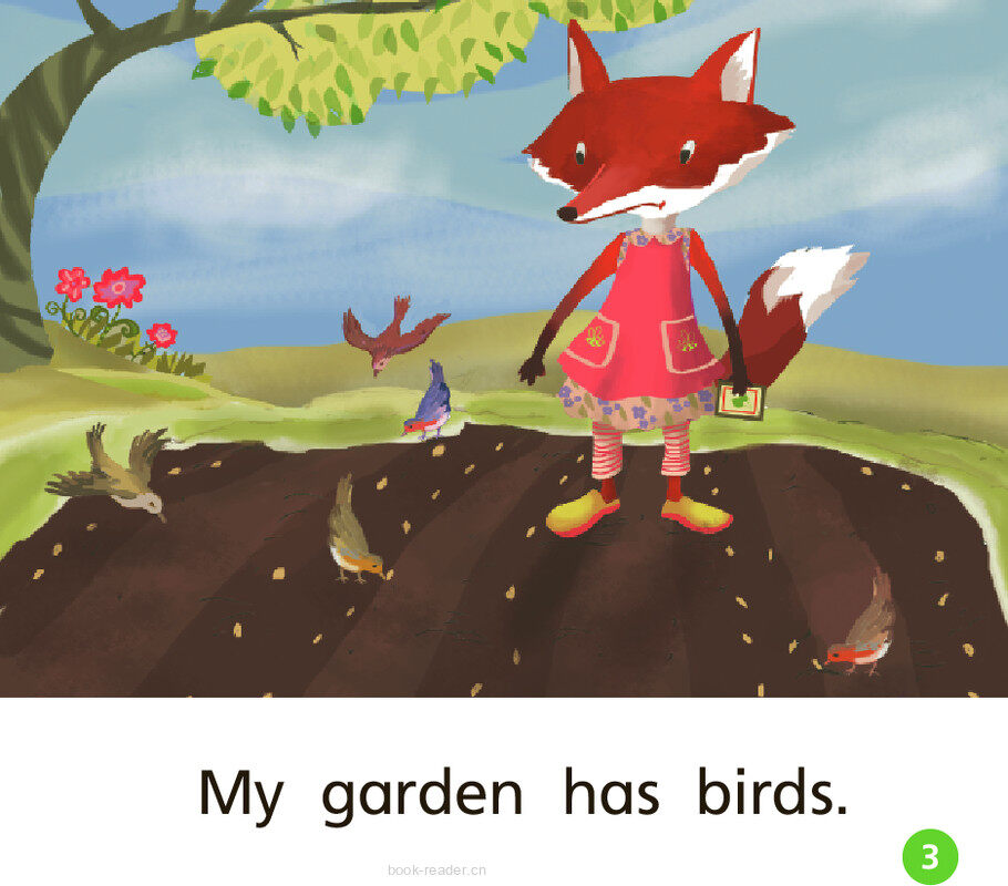 GK On U05W1 My Garden Grows绘本故事第4页