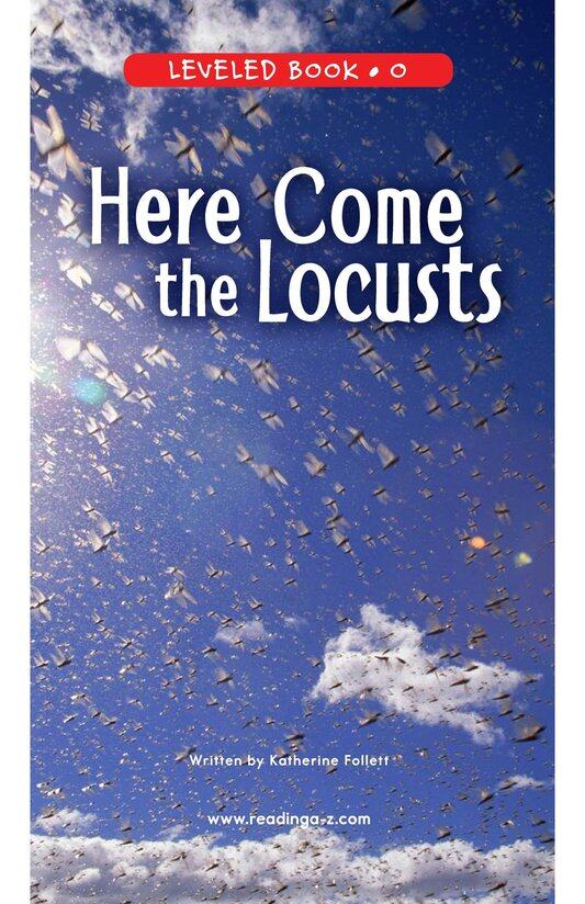 Here Come the Locusts绘本故事第2页