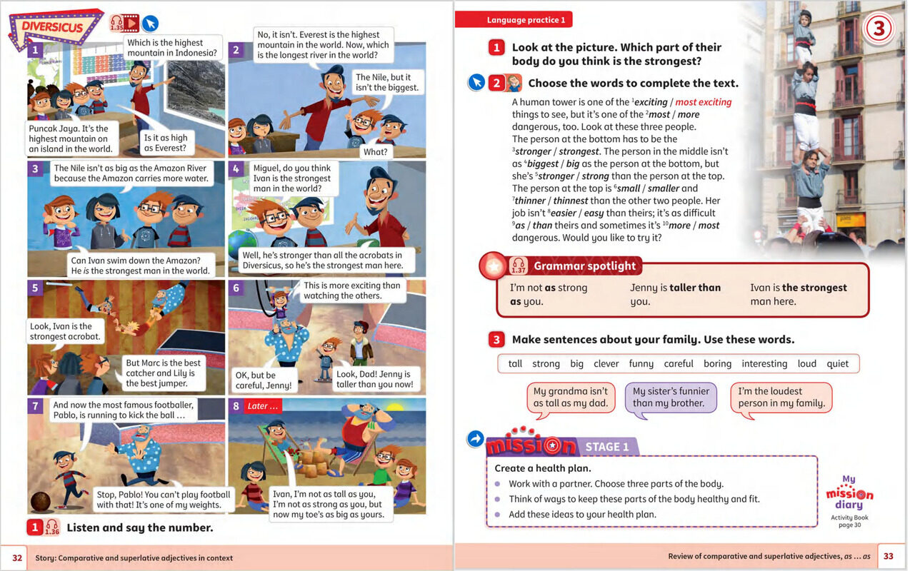 03 A healthy body绘本故事第3页