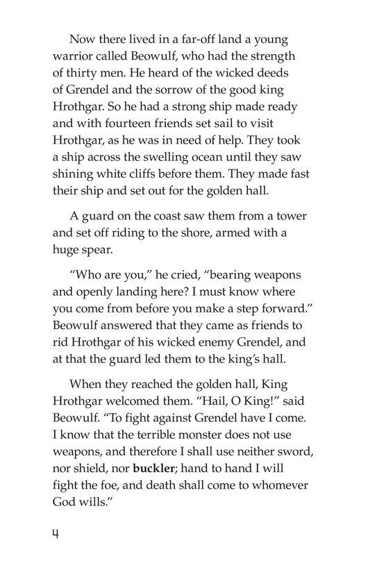 Beowulf绘本故事第4页