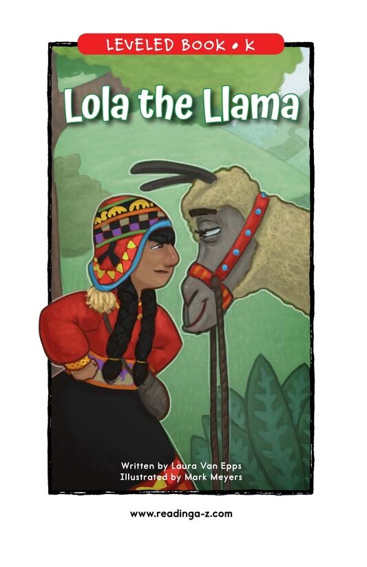 Lola the Llama绘本故事第2页