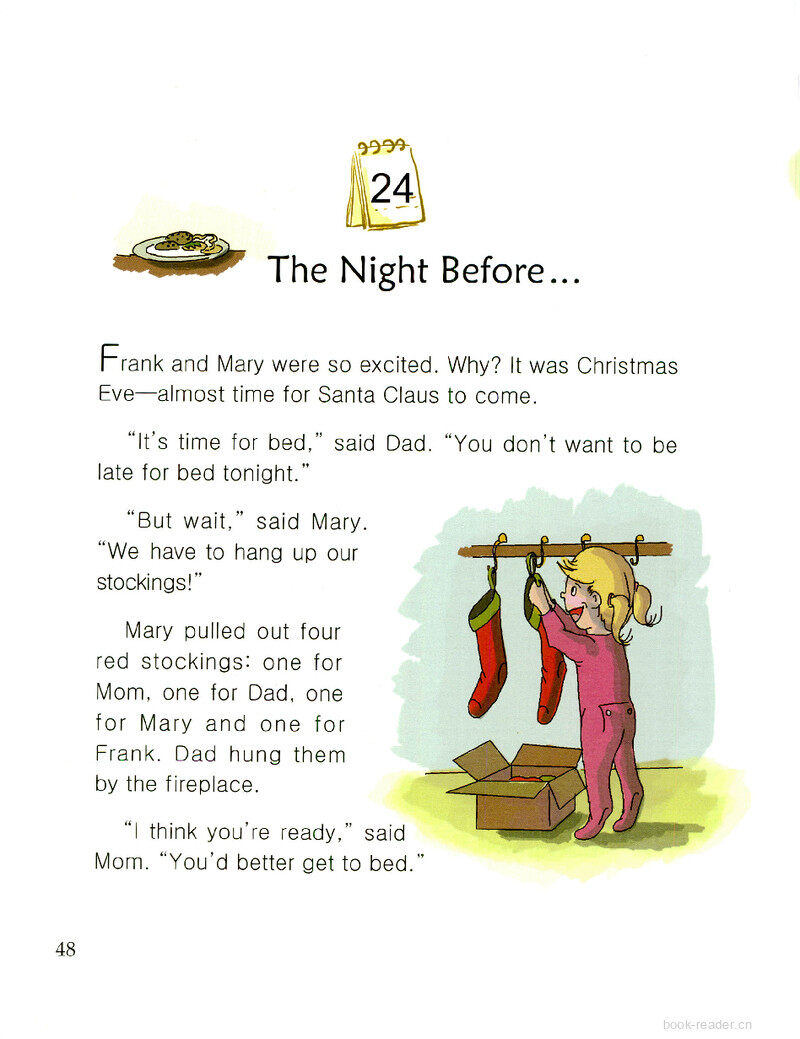 The Night Before绘本故事第2页