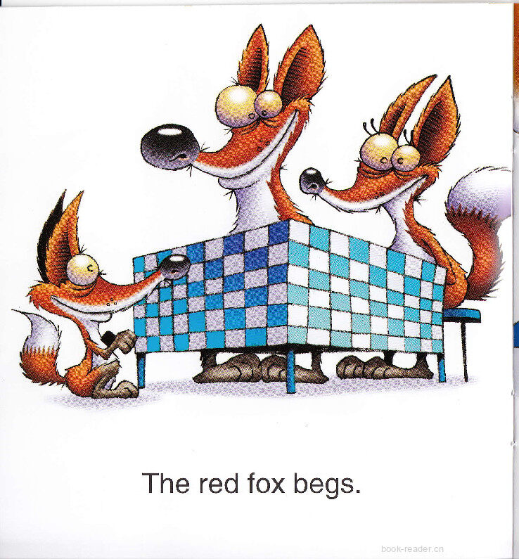 The Fox Begs绘本故事第5页
