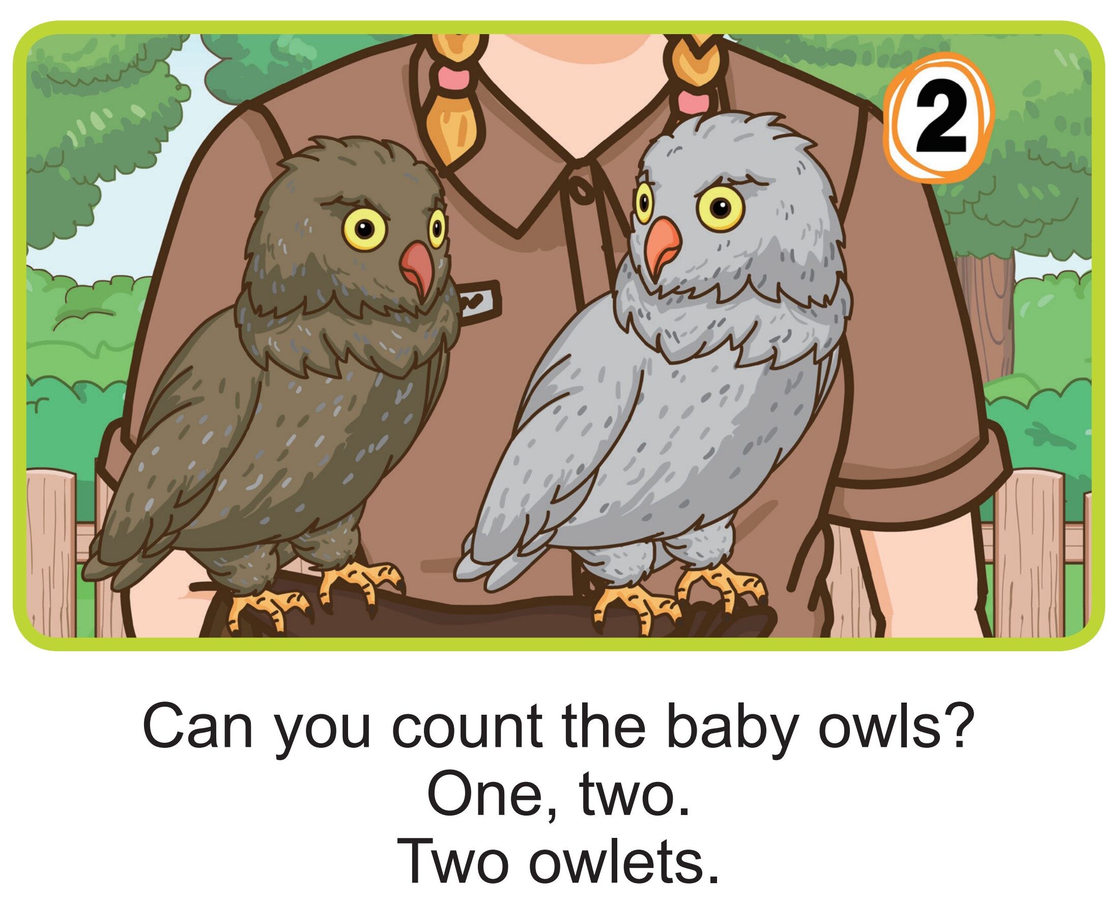 Counting Animals绘本故事第4页