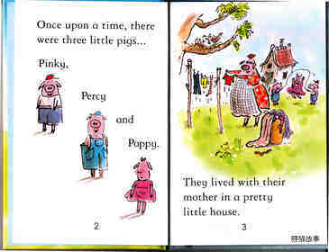 The Three Little Pigs绘本故事第3页