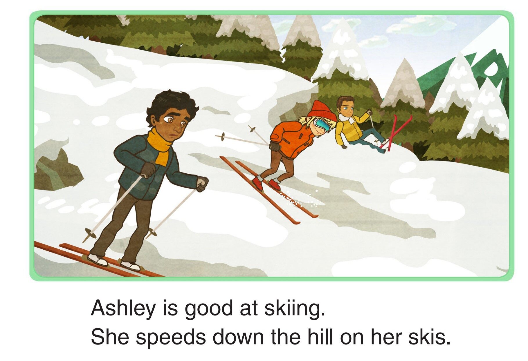 Good at Sports绘本故事第3页