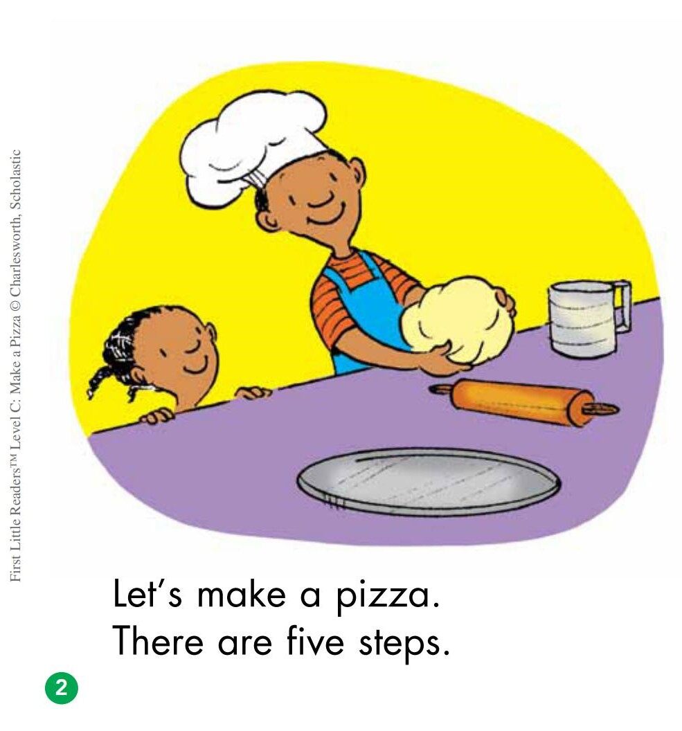 Make A Pizza绘本故事第3页