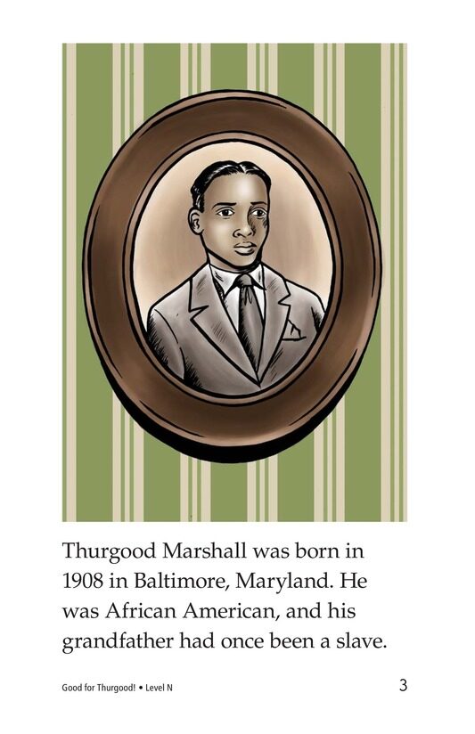 Good for Thurgood!绘本故事第3页