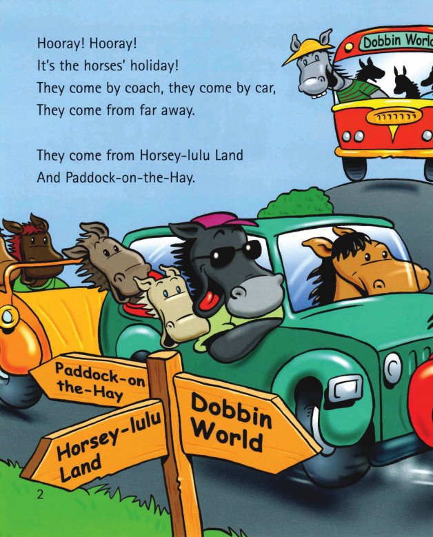 Horses' Holiday绘本故事第3页