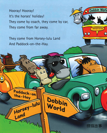 Horses' Holiday绘本故事第3页