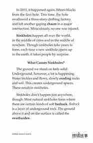 Sinkhole Science绘本故事第4页