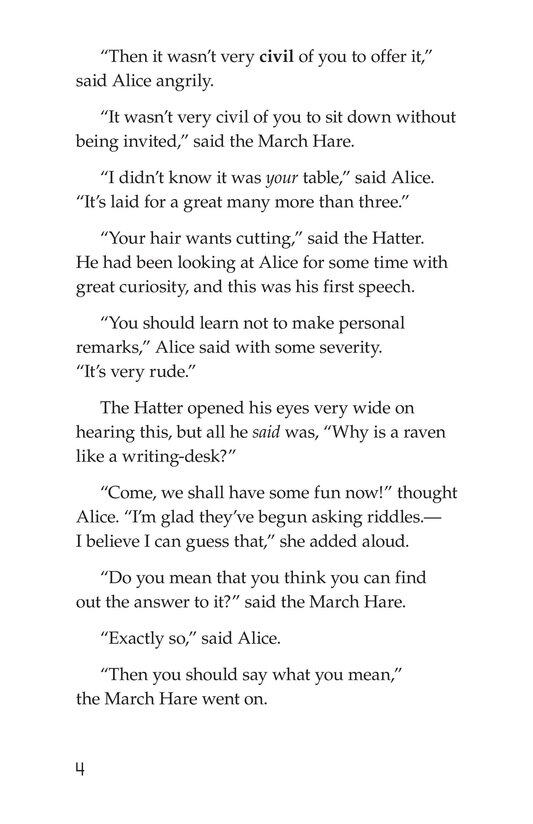 Alice's Adventures in Wonderland (Part 5)绘本故事第4页