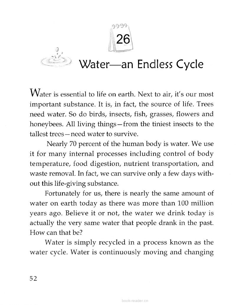 Water-an Endless Cycle绘本故事第2页
