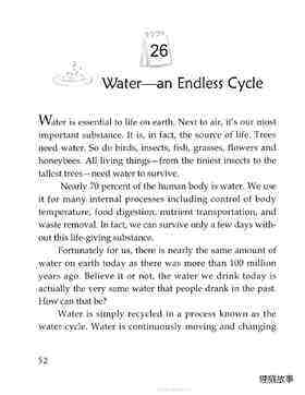 Water-an Endless Cycle绘本故事第2页