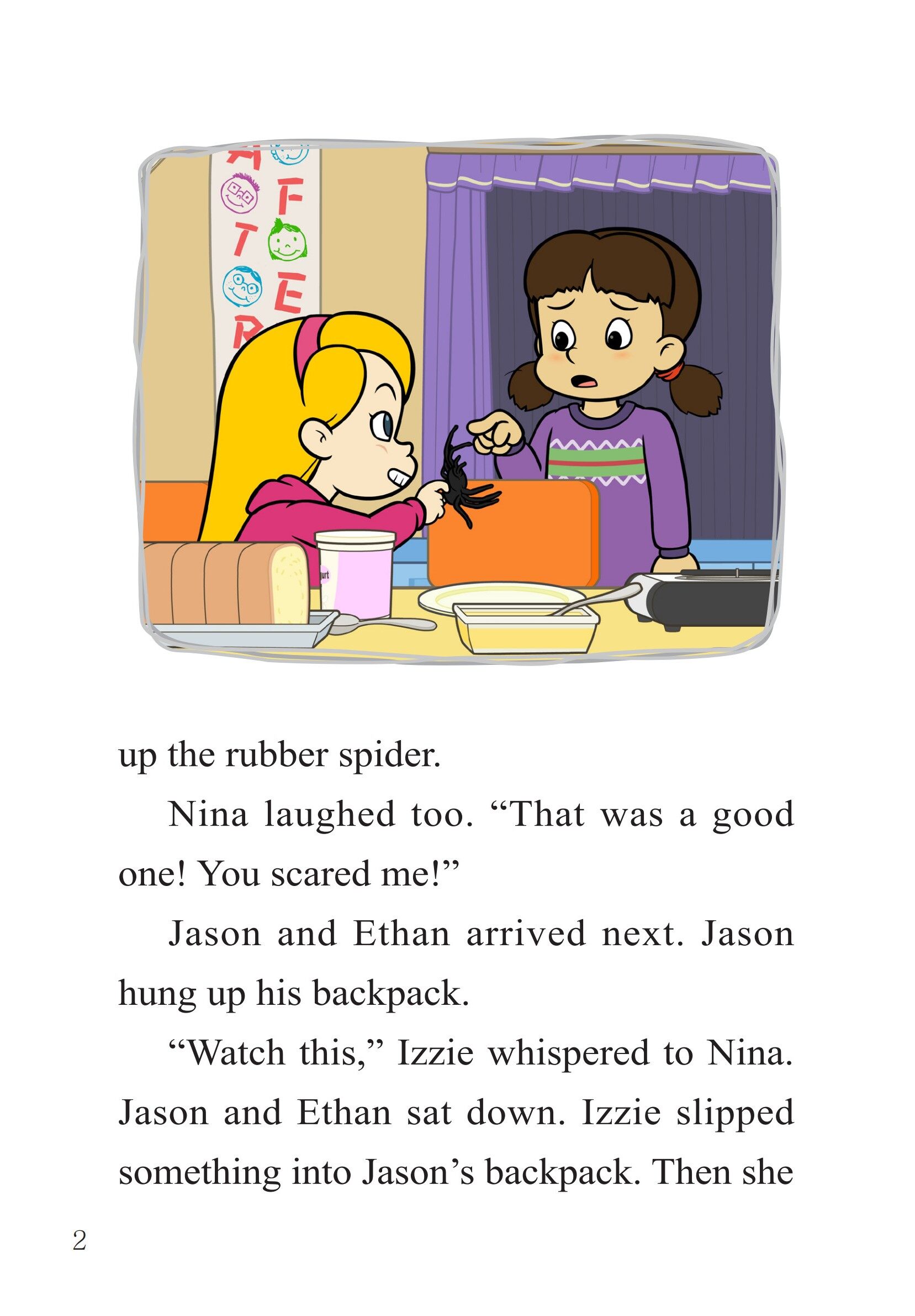 April Fools’ Tricks绘本故事第4页