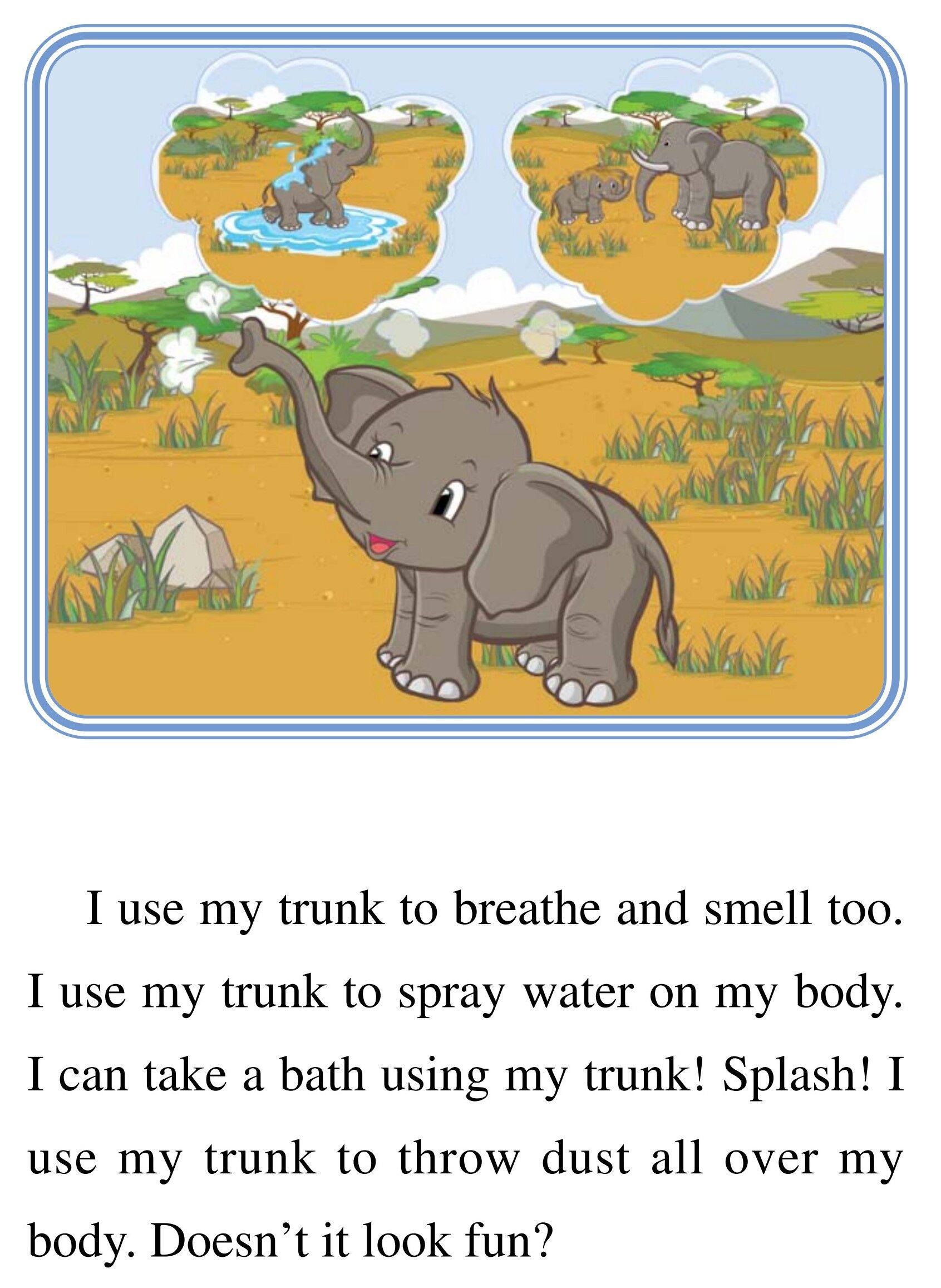 The Baby Elephant绘本故事第5页