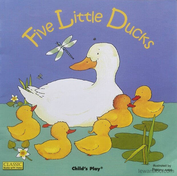 (9周)Five Little Ducks绘本故事第2页
