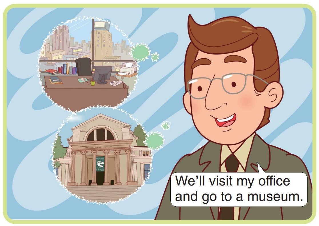 A Trip to the City绘本故事第3页