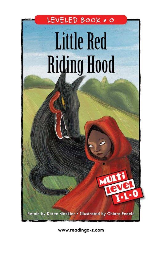 Little Red Riding Hood绘本故事第2页
