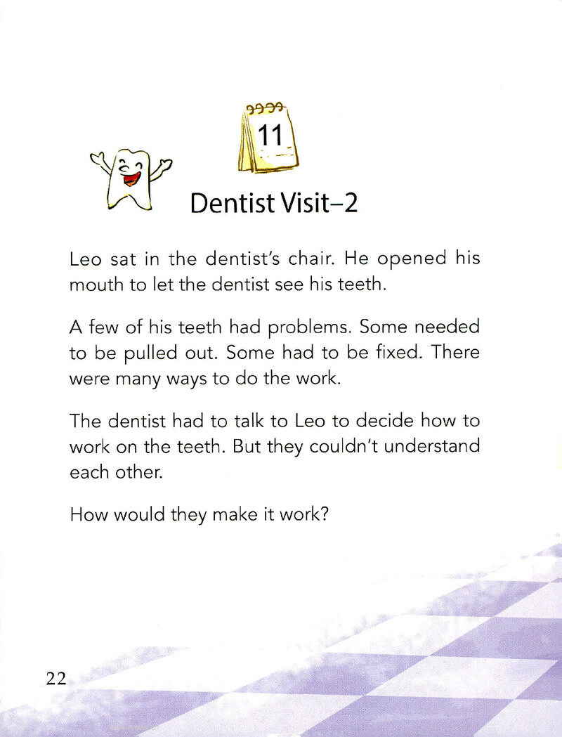 Dentist Vist-2绘本故事第2页