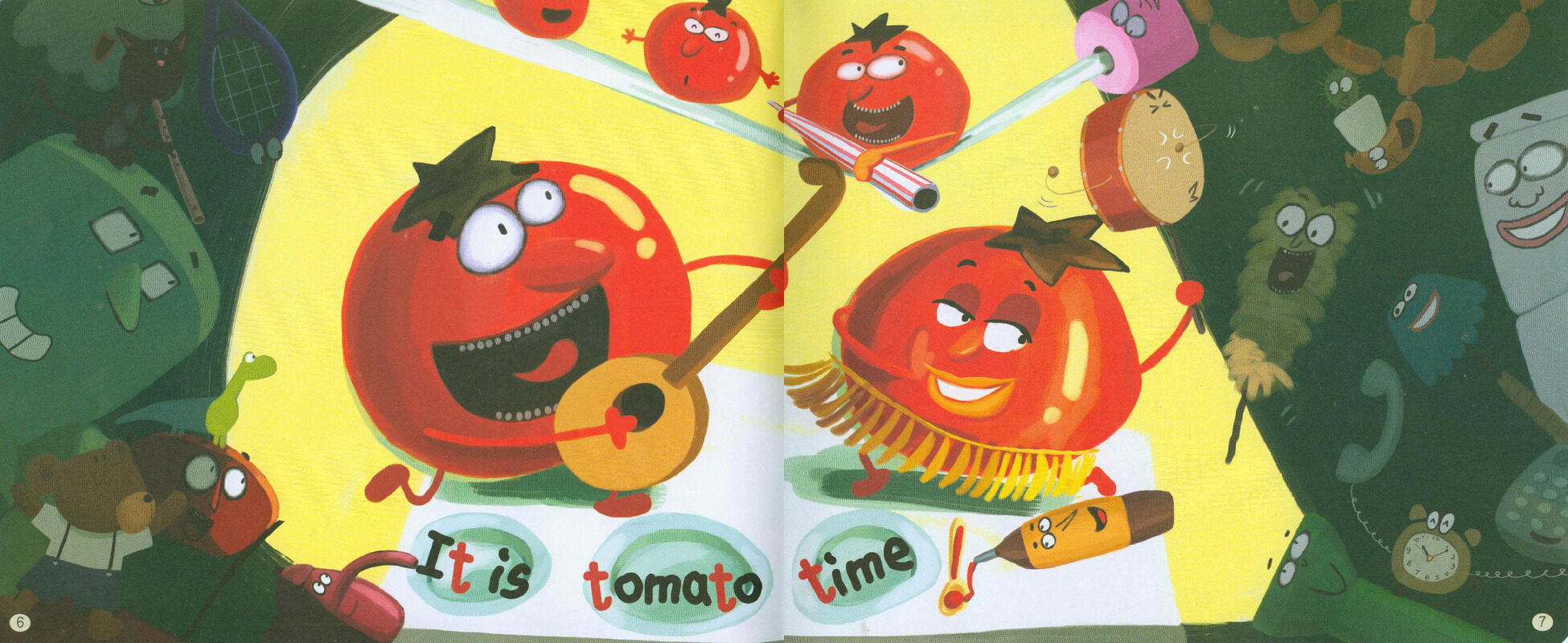 T Tick tock绘本故事第5页