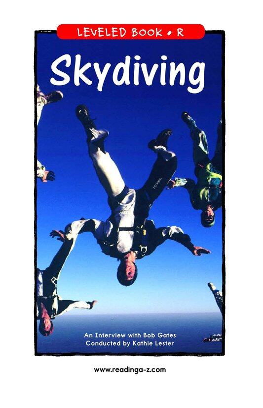 Skydiving绘本故事第2页