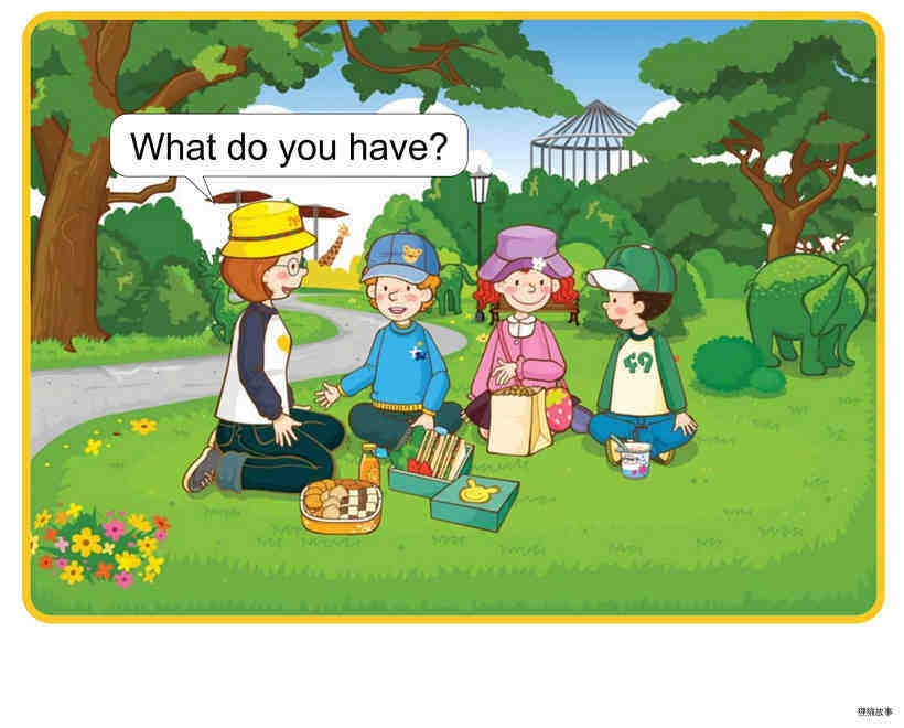 What Do You Have?绘本故事第2页