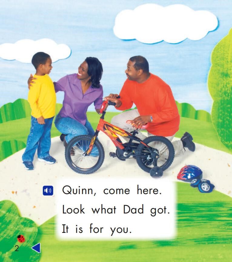 Do Not Quit, Quinn!绘本故事第3页