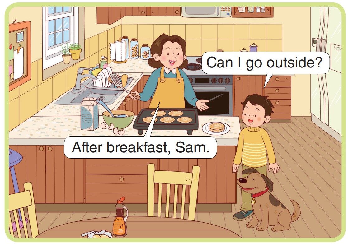 Snow Day!绘本故事第4页