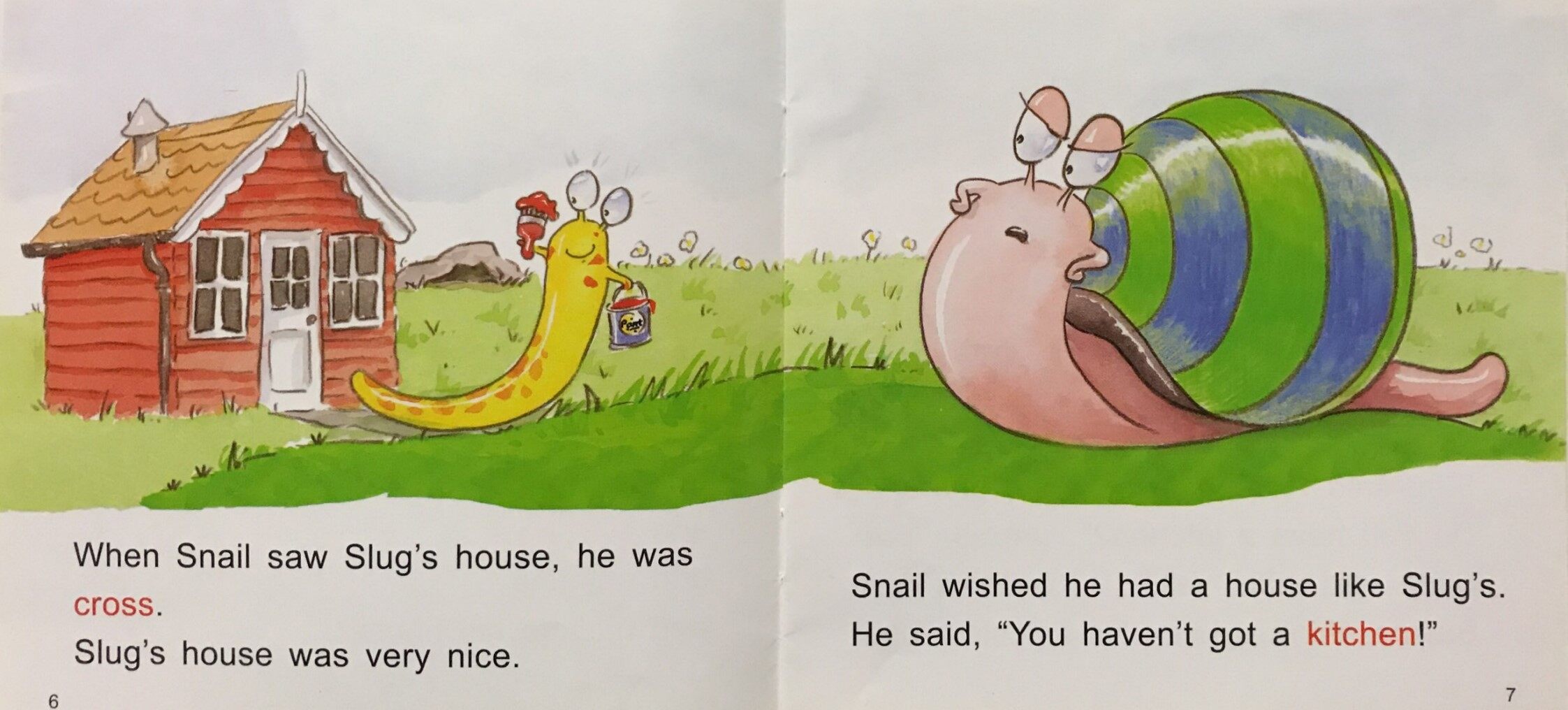 Slug makes a House绘本故事第5页