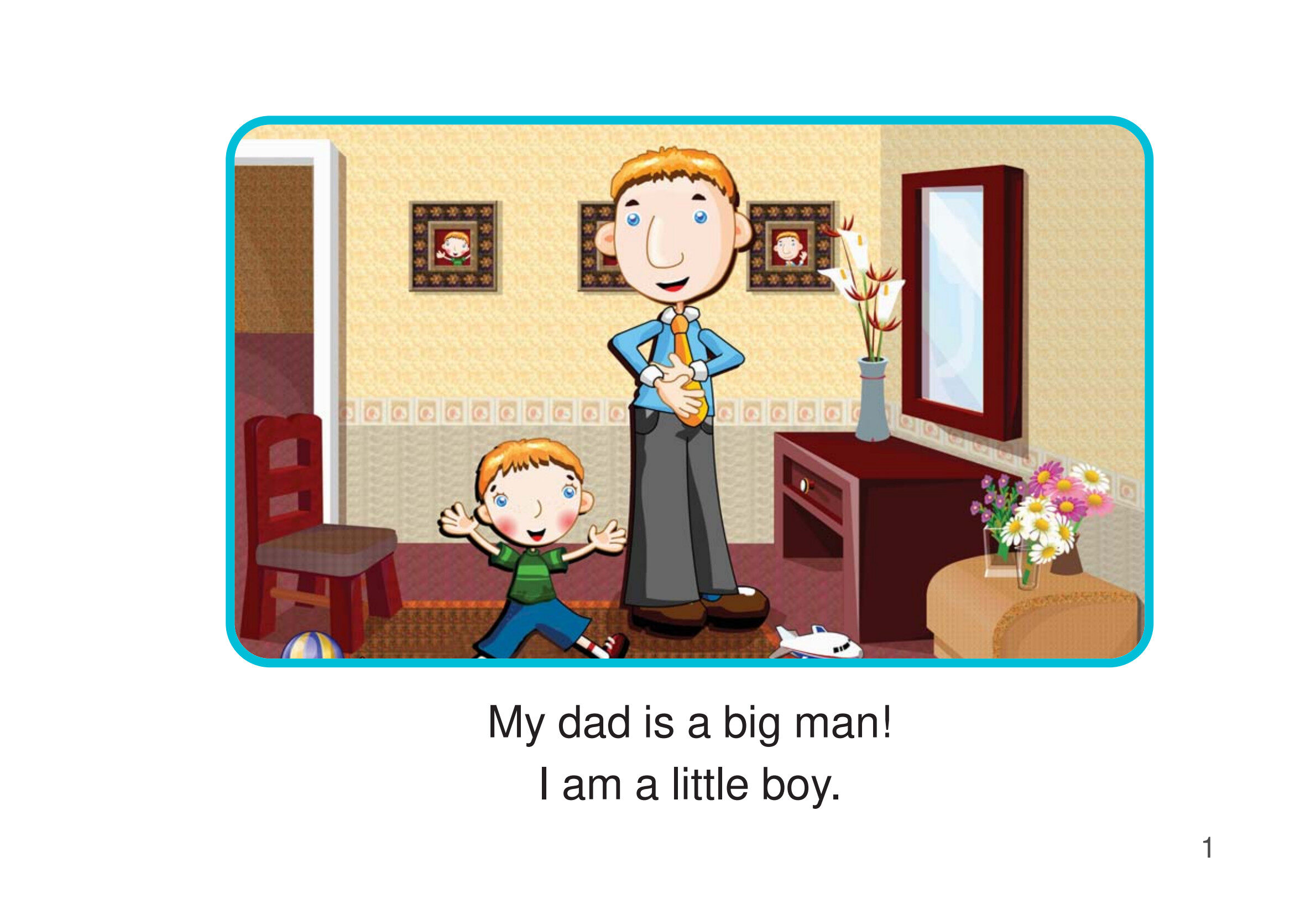 Just Like Dad绘本故事第3页