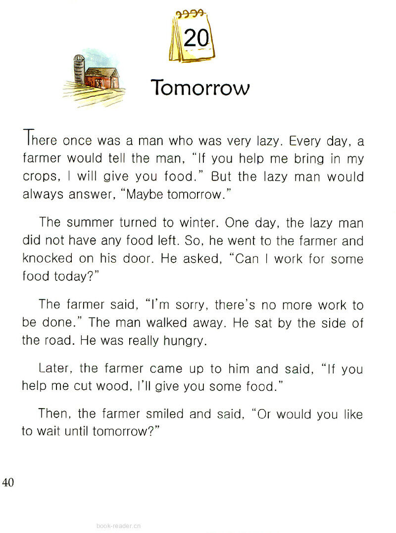 Tomorrow绘本故事第2页
