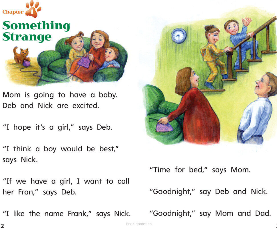 G1 Bey U2W4 WOW! Kitty!绘本故事第4页